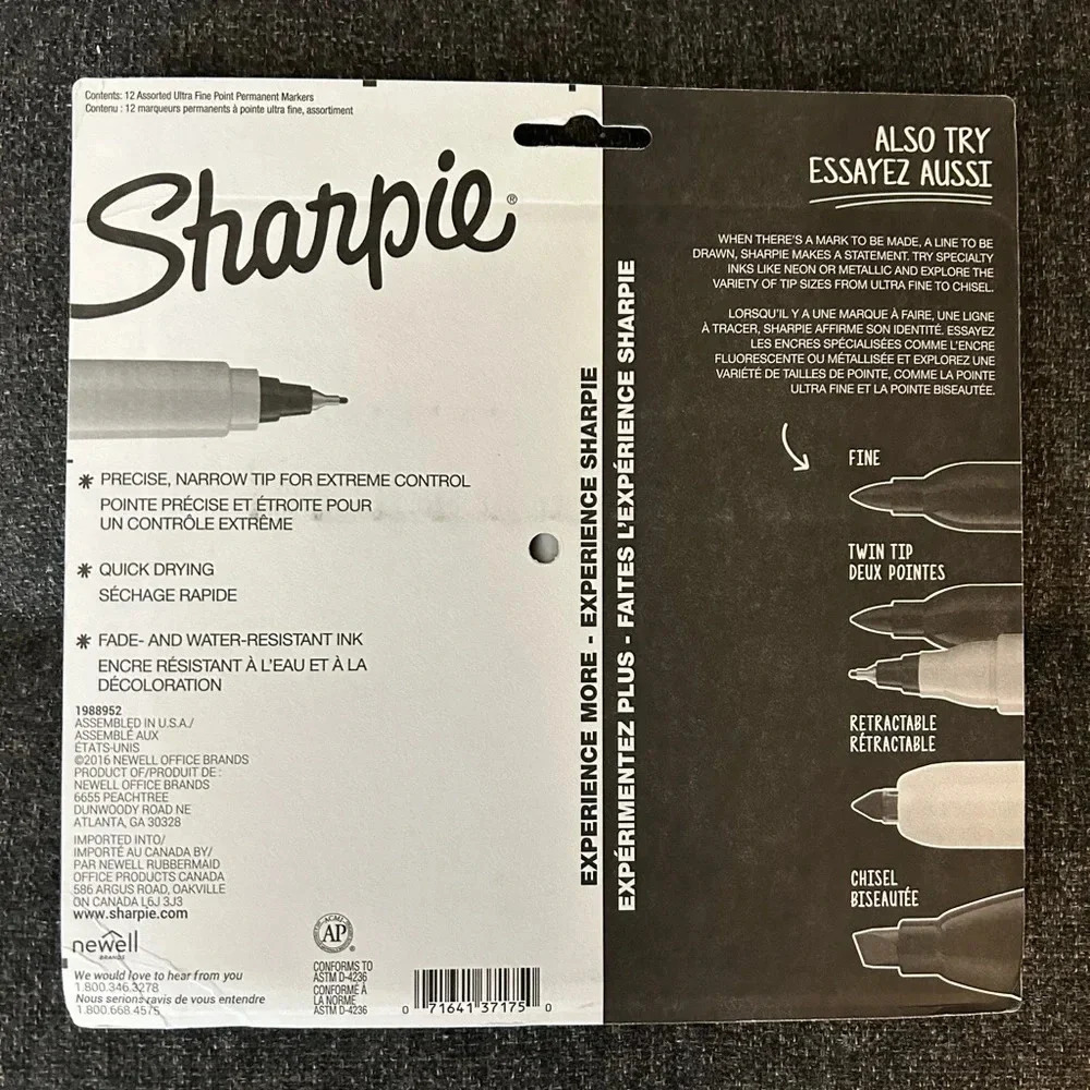Sharpie 12ct Multi Color Permanent Marker - Picture 2 of 2